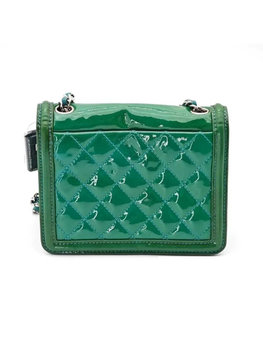 Chanel Patent Leather Shoulder Bag Chain